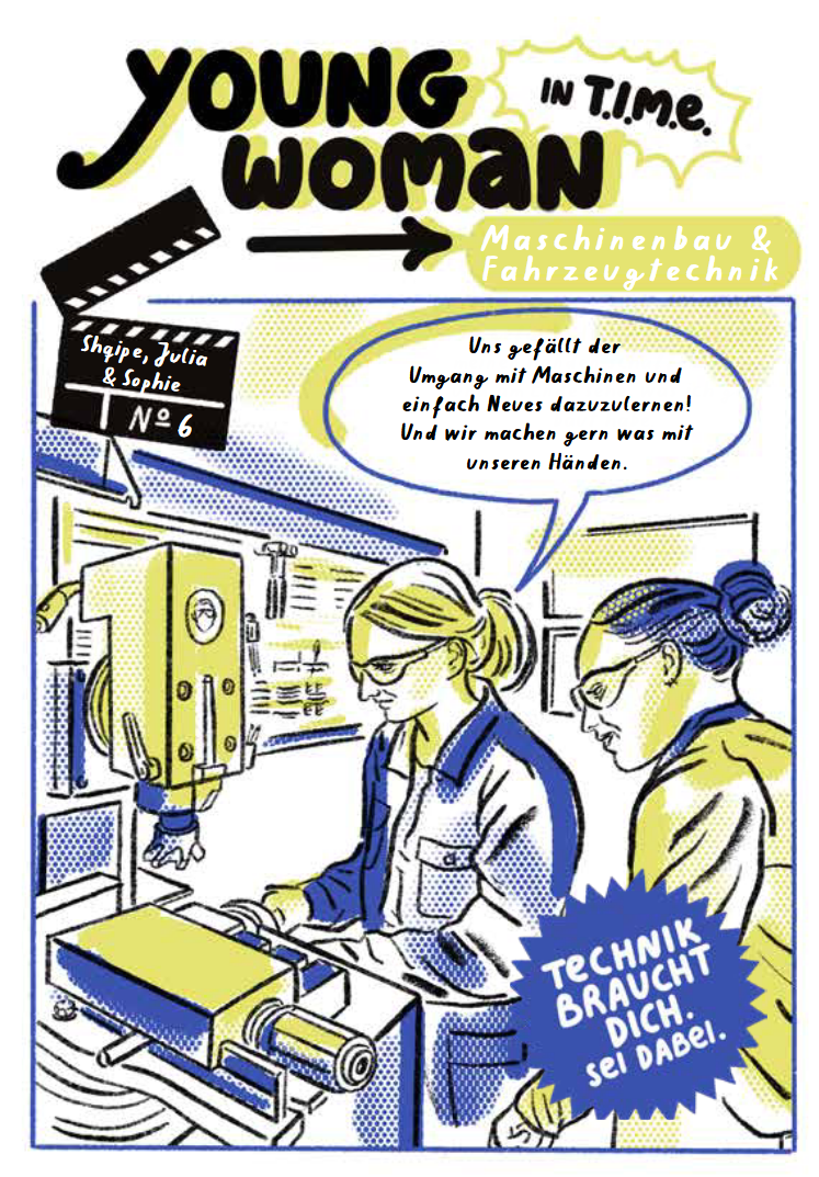 Comic Fahrzeugtechnik